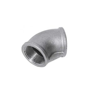 مشخصات و کاربردهای زانو گالوانیزه ۱ اینچ در مسیرهای تغییر جهت لوله ‌کشی