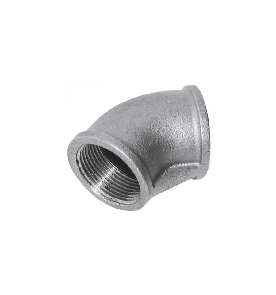 مشخصات و کاربردهای زانو گالوانیزه ۱ اینچ در مسیرهای تغییر جهت لوله ‌کشی