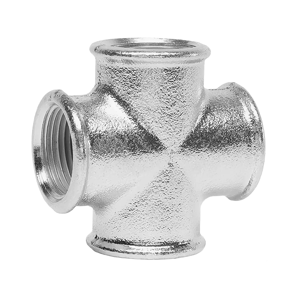 مشخصات و کاربردهای چهار راه گالوانیزه ۱/۲ در انشعاب ‌دهی چند مسیره خطوط لوله ‌کشی